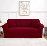 2 Sofaüberzüge für 3-Sitzer rot neu Hessen - Bad Homburg Vorschau