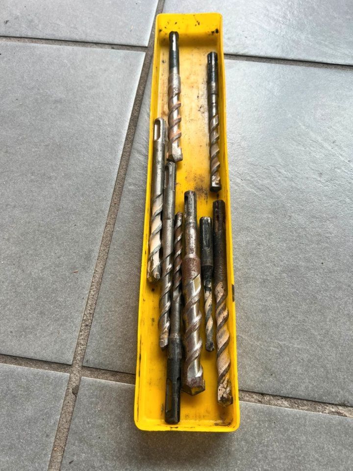 Viele Hammerbohrer Set Steinbohrer SDS plus in Roth