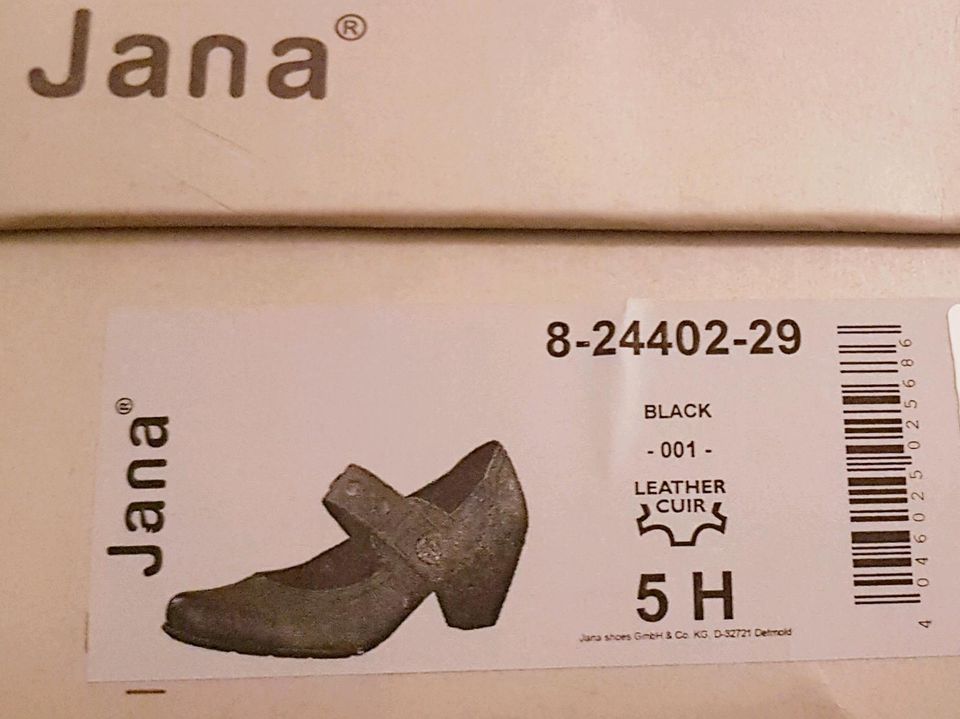 *reduziert* JANA Pumps schwarz Größe 38 EU / 5 US neuwertig in Karlsruhe