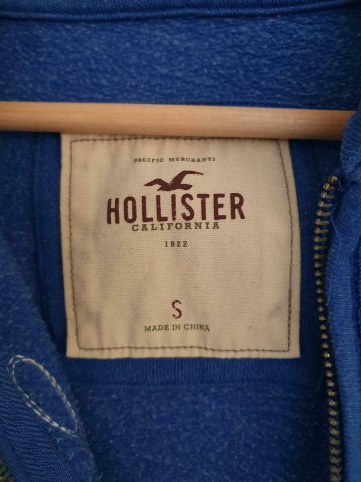 Hollister Sweatjacke | Kapuzenjacke | blau in Krefeld