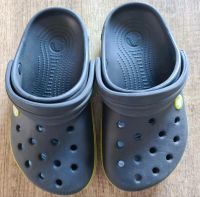 Crocs Schuhe Gr. 32/33 Schlappen CROCS Kinder Kinderschuhe blau Bayern - Strullendorf Vorschau