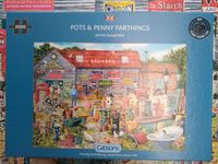 Gibsons Puzzle 2000 Teile Pots & Penny Farthings Nordrhein-Westfalen - Monheim am Rhein Vorschau