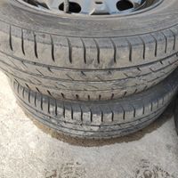 2 Reifen Sommer auf Polo 9n Felgen 165/70 R14 Duisburg - Hamborn Vorschau