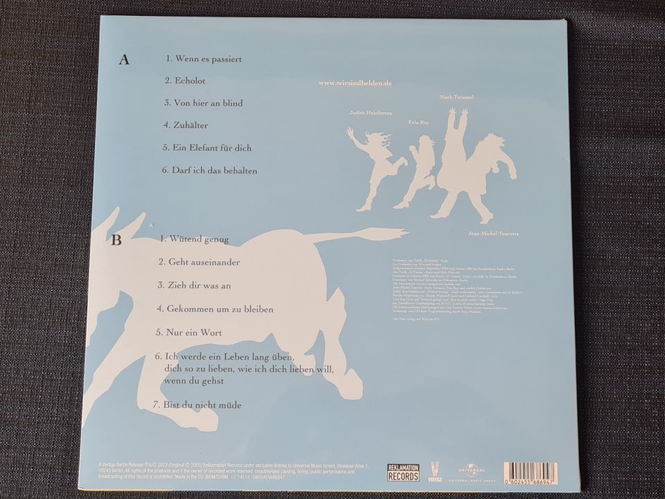 Wir Sind Helden – Von Hier An Blind (hellblaues Vinyl) in Passau