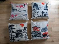 4 Kissen mit japanischen Motiven (Bezug + Kissen) Leipzig - Möckern Vorschau