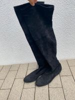 Clergerie Schwarze Overknee Stiefel Strumpfstiefel Gr. 37,5 Baden-Württemberg - Neckargemünd Vorschau