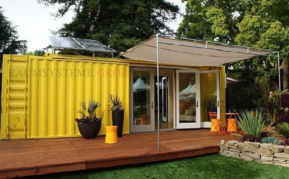 Grüner Lebensraum mit Gartencontainern! Flexibel gestaltbare Lösungen für Ihr Tiny House Projekt! Jetzt umweltbewusst leben & wohnen! - Minihaus Wohncontainer Tiny House Baucontainer kaufen in Iffezheim