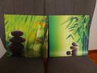 2 Bilder Bild Leinwand Zen Spa-Steine Bambus 40 x 40cm Schleswig-Holstein - Nindorf Vorschau
