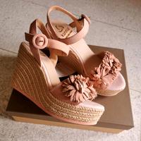 Kanna - tolle Wedges - Rosa / Natur - Leder - 38 - Neu! Köln - Ehrenfeld Vorschau