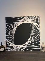 Gemälde Pendulum Abstrakt Modern KunstLeinwand schwarz weiß 80x80 Nordrhein-Westfalen - Herford Vorschau
