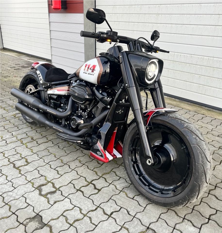 Harley Davidson Fat Boy 114 Custom ink Kestech in Flensburg