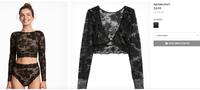 H&M Spitzenshirt Sportshirt mit Stretch Gr. S Bauchtanz wie neu Berlin - Spandau Vorschau