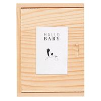 Bücherei Holzbox "Hallo Baby" von Räder Design - HERZSTÜCKE #NEU Hannover - Linden-Limmer Vorschau