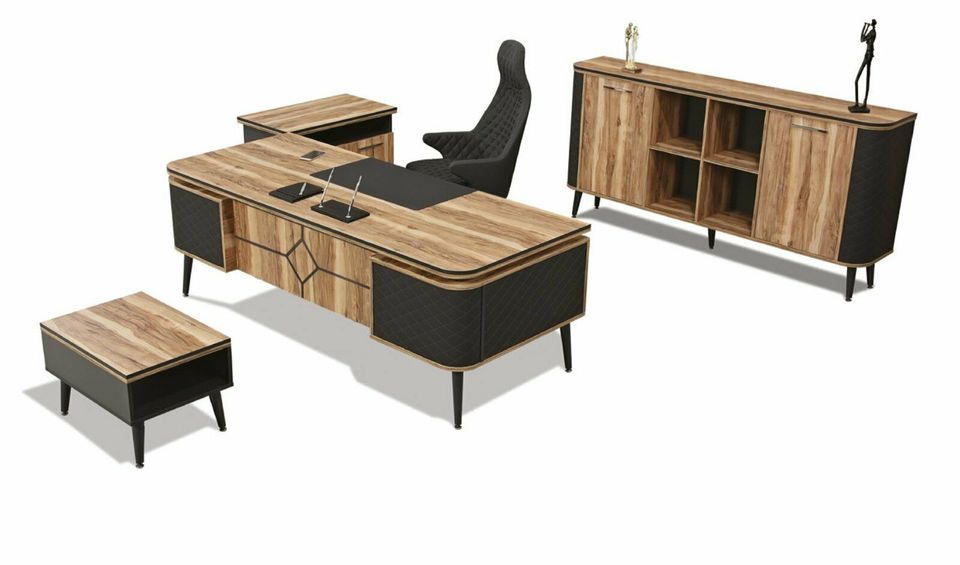 KARATAY Büromöbel Tisch Schrank Büro Komplett Set Design Möbel in Glinde