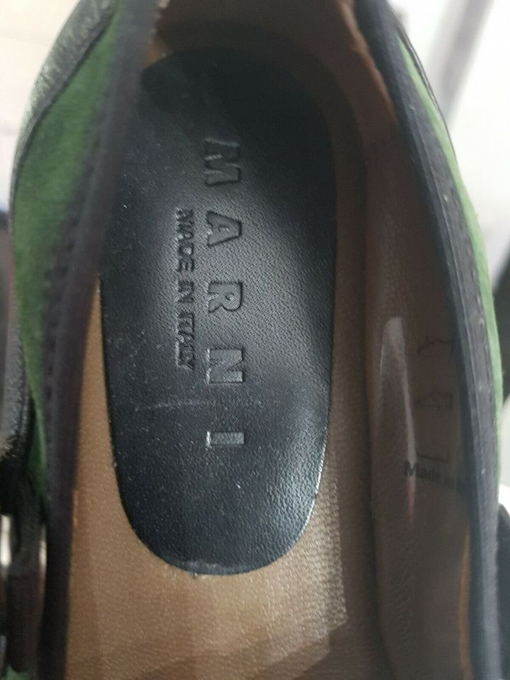 Marni Mädchen Ballerina Halbschuhe Gr31 Leder NEU Etikett 209€ in Sindelfingen