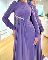 Abiye Abendkleid Lila Gr. 38 (EU) 40 TR ! Tesettür Hijabi Niedersachsen - Hameln Vorschau