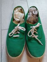 Damen Sneaker Schnürschuhe von Victoria Gr. 45 grün aus Stoff Bayern - Hagenbüchach Vorschau