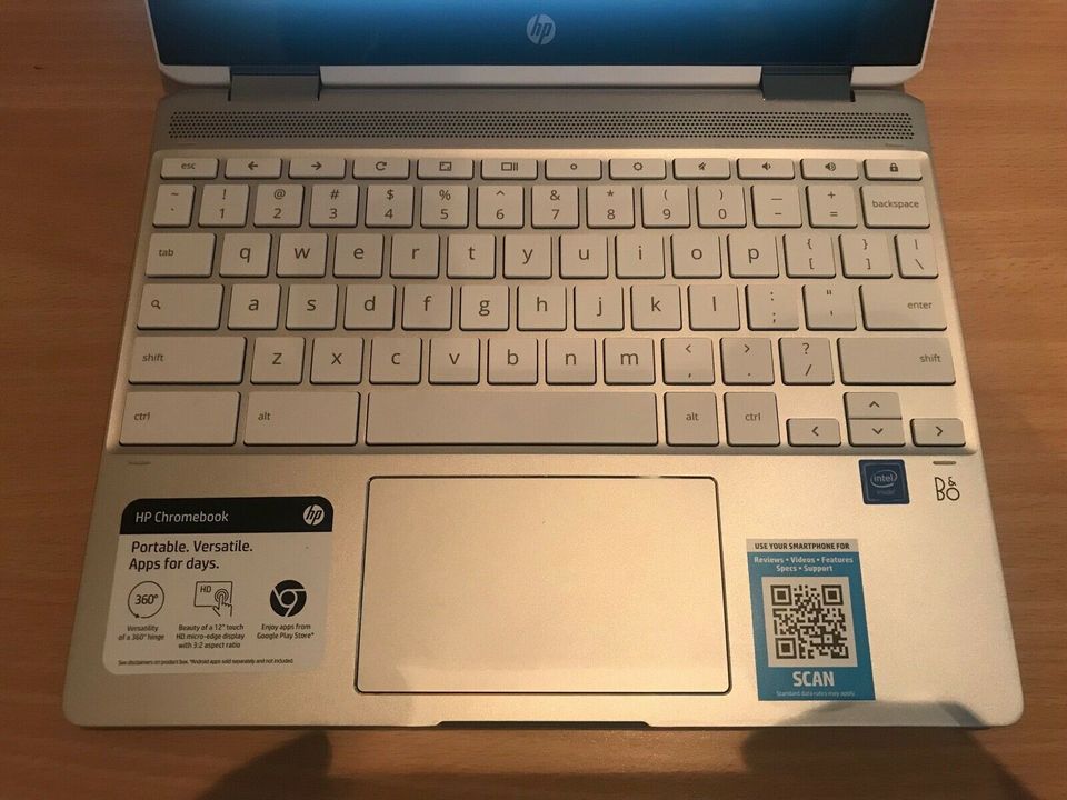 HP Chromebook x360 12b-ca0010nr weiß Notebook Laptop in Frankfurt am Main