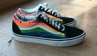 Vans Rainbow Drip Old Skool, neu Bayern - Saal Vorschau