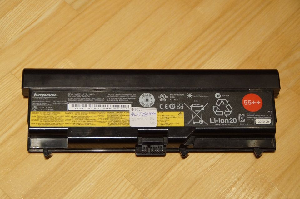 Akku ThinkPad 47T4801 12,5V 94Wh 55++ in Frankenhardt