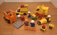 LEGO Duplo Baustelle mit Bauarbeitern und Fahrzeugen Baden-Württemberg - Binzen Vorschau