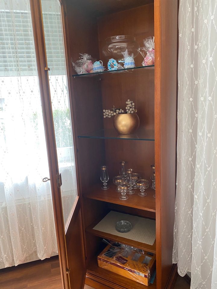 Vitrine Barock Kirschbaum LED Vintage Massiv Holz kein Ikea in Nürnberg (Mittelfr)