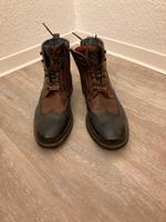 Bugatti Boots mit Schnüren & Reißverschluss Dresden - Seevorstadt-Ost/Großer Garten Vorschau