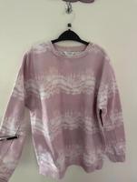 Rosa Batik/Tie-Dye-Pullover Nordrhein-Westfalen - Hilden Vorschau