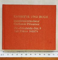 edles Notizbuch historisch Pfleumer Zittau neuwertig Sachsen - Hainewalde Vorschau
