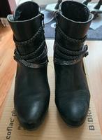 Stiefeletten * Jana * schwarz * Leder * Gr  37 * Weite G Nordrhein-Westfalen - Ratingen Vorschau