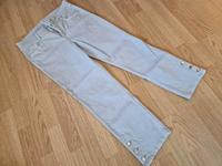 Leichte Jeans grau Stretch Knöpfe Bayern - Allershausen Vorschau