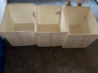 Ikea Komplement Box weiß 3 Stück Stoff Angebot Nordrhein-Westfalen - Sendenhorst Vorschau