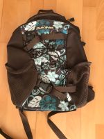 DAKINE Retro Rucksack braun türkis Hibiskus Blumen Baden-Württemberg - Grenzach-Wyhlen Vorschau