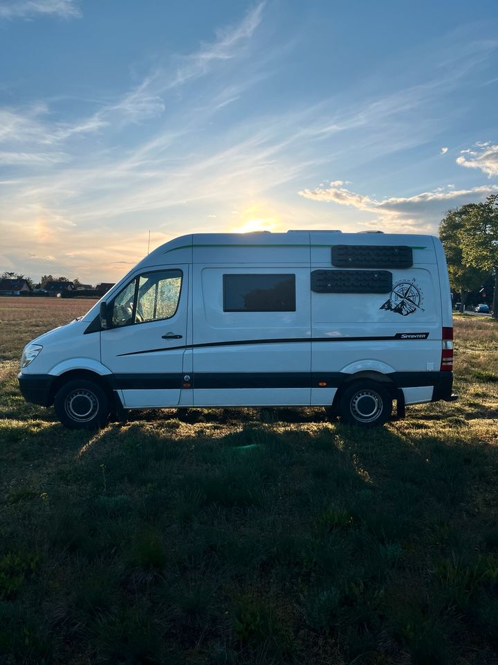 Mercedes Sprinter Camper Renntransporter (Mx, MTB, Motorrad) in Berlin