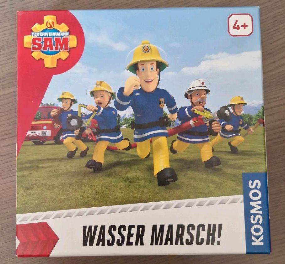 Feuerwehrmann Sam - Wasser marsch! Merkspiel in Hodenhagen