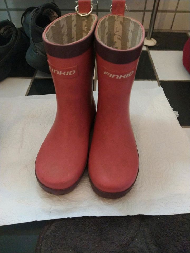 Finkid Gummistiefel Kumi 28 rosa in Leipzig