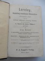 Loreley Sammlung auserlesener Männerchöre. 0 € Versand! Gebraucht Rheinland-Pfalz - Asbach Vorschau