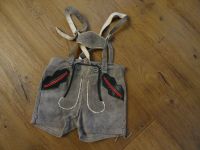 Lederhose Kinder kurze Hose mit Geschirr Rindleder Gr 110 Nordrhein-Westfalen - Leichlingen Vorschau