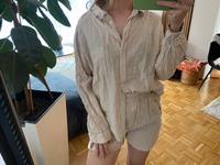 Only beige Zweiteiler Set kurze Hose Bluse XS Bayern - Rosenheim Vorschau
