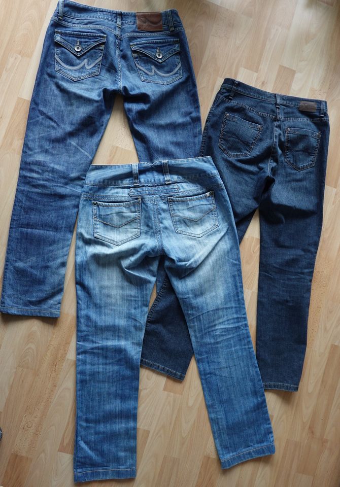 Jeans, Gr. 38, blau,schwarz, Brax,LTB,Vero M. Paket Set Flohmarkt in Bochum