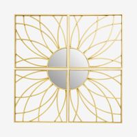 Farran Petals Two Sided Wall Mirror - Champagne Gold Baden-Württemberg - Nufringen Vorschau