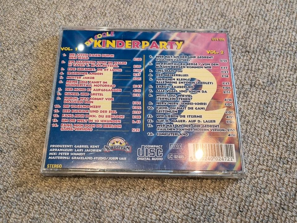 2 CDs Die coole Kinderparty in Burgheim