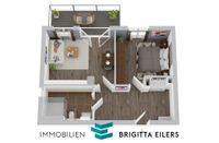 NEUBAU: Rollstuhlgerechte 2-Zimmer-Wohnung mit Duschbad & Süd-West-Balkon Niedersachsen - Achim Vorschau