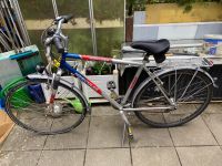 [F21] Fahrrad in gutem Zustand - Herkules silber-blau-rot 28" Bayern - Regensburg Vorschau