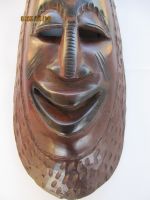 Wand Gesichtsmaske aus Mahagonivollholz Saarland - Neunkirchen Vorschau