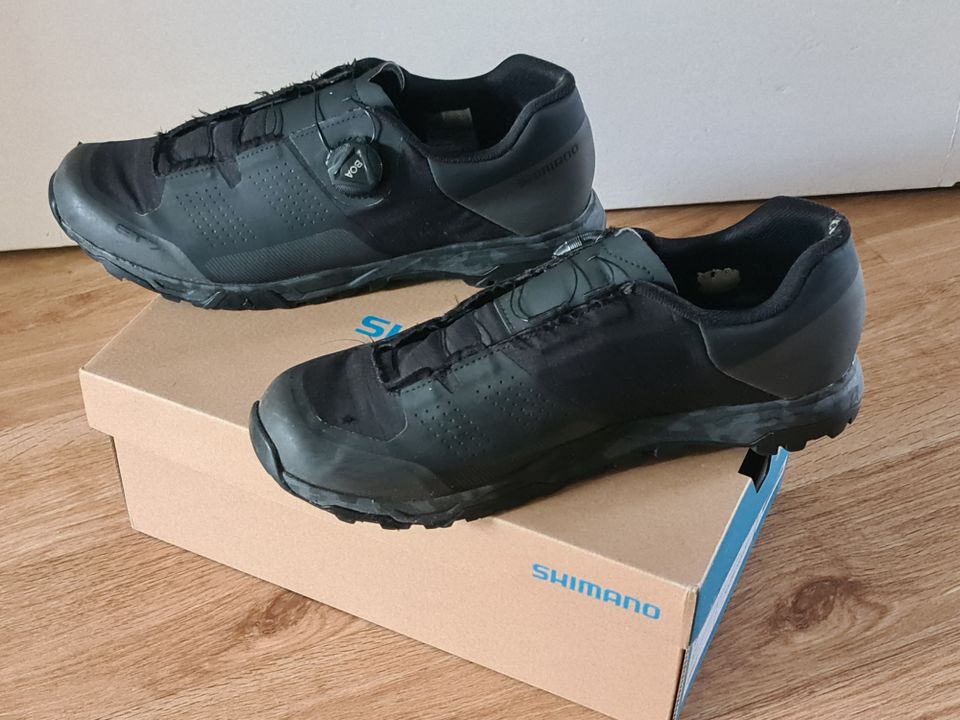 Fahrrad E-Bike Herren Schuhe Shimano SH-ET 700 schwarz Gr. 44 in Leipzig