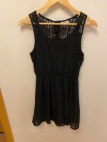 Schwarz-weiß gepunktetes kurzes Sommerkleid von Only Größe XS Dresden - Cotta Vorschau