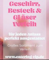 Besteck / Geschirr / Gläser Verleih Party Service Catering Nordrhein-Westfalen - Frechen Vorschau