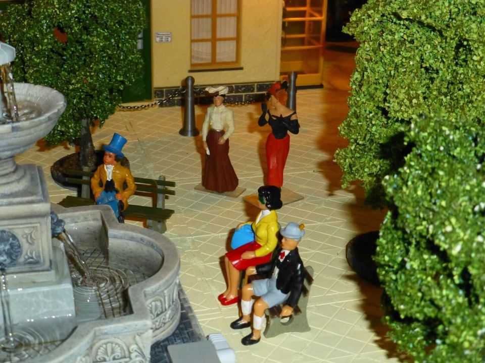 LGB POLA Rathausplatz mit Springbrunnen Schönweiler Diorama * TOP in Zweibrücken