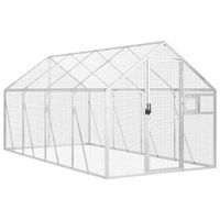 Voliere Silbern 1,79x4x1,85 m Aluminium Hase Ente Huhn Vogel Bayern - Bad Kissingen Vorschau